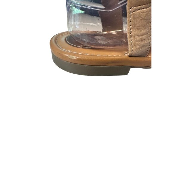 Clarks Indira Pompano Sandals Tan Color with Neutral Stones‎ Women's Size 7.5 - Picture 7 of 11